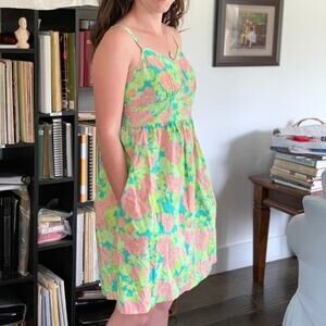 Red Camel Floral Fit & Flare Sun Dress, Size S